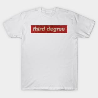 Third Degree - RECTANGLE RED VINTAGE T-Shirt